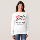 Math Counts Wavy Sweatshirt (Vorne ganz)
