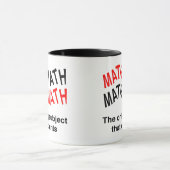 Math Counts Wavy Tasse (Zentrum)