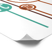 Math Daisies Poster (Ecke)