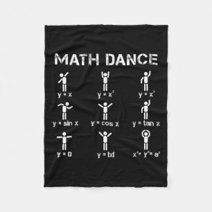 Math Dance Algebraic Functions Funny Teacher Shirt Fleecedecke