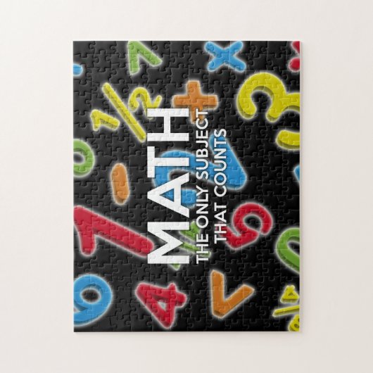 MATH DAS EINZIGE THEMA, DAS ZÄHLT PUZZLE (Vertikal)