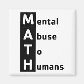 Math Definition Magnet (Vorne)