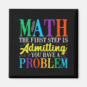 Math der erste Schritt ist zuzugeben ein Problem z Magnet