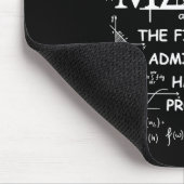 Math der erste Schritt ist zuzugeben ein Problem z Mousepad (Ecke)