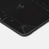 Math Desk Mat Schreibtischunterlage (Ecke)