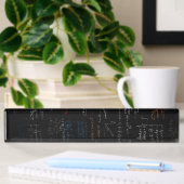 Math Desk Namplate Namensplakette
