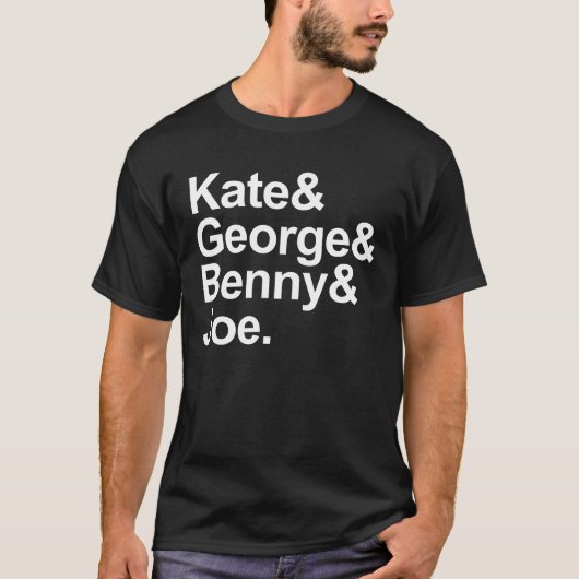 Math Detectives - Kate, George, Benny und Joe T-Shirt (Vorderseite)