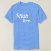 Math Diva Mathe Lehrer Lehrer svg Lehrerteam T-Shirt (Design vorne)