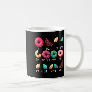 Math Donut Bruch Rückkehr zur Schule Lehrer Gesche Kaffeetasse