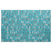 math doodle blau stoff (Fat Quarter (45,7 x 55,9 cm))