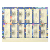 Math Drill Space Adventure (Multiplikation) Notizblock (Vorderseite)