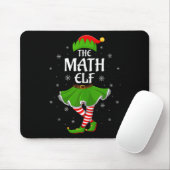 Math Elf Christmas Family Girls Women Elf Squad Xm Mousepad (Mit Mouse)