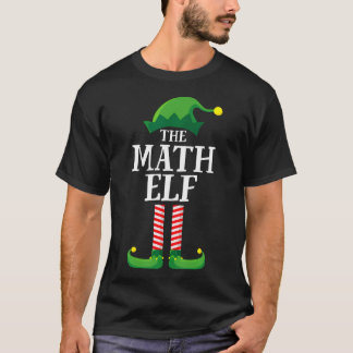 Math Elf Matching Family Group Weihnachts-Party T-Shirt