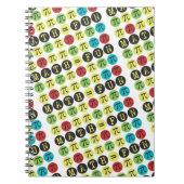 Math equals Fun © - Funny Pi Colorful Notebook Notizblock (Vorderseite)