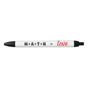 Math Equals Love Geeky Stift