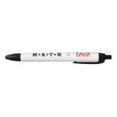 Math Equals Love Geeky Stift (Unterseite)