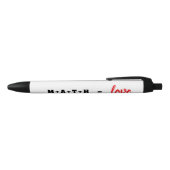 Math Equals Love Geeky Stift (Oberseite)