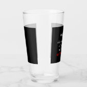 Math Equation Frohe Weihnachten Glas (Rechts)