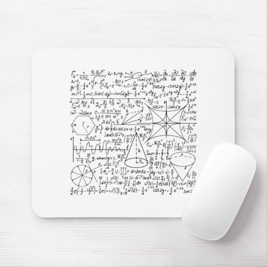 Math Equity Cool Quadratischer Formel Geek Nerd Ma Mousepad (Mit Mouse)