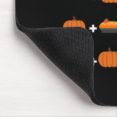Math Equity Erntedank Day Funny Pumpkin Pie F Mousepad (Ecke)