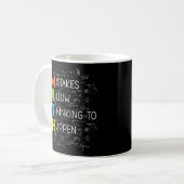 MATH-Fehler erlauben das Denken Kaffeetasse (Vorderseite Links)