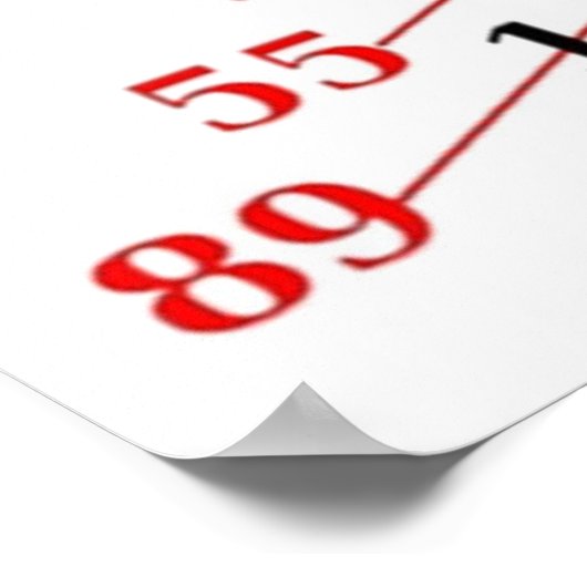 MATH Fibonacci Zahlen Pascals Dreieck Poster (Ecke)