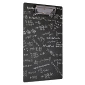 Math formas auf einem Blackboard Klemmbrett (Rechts)