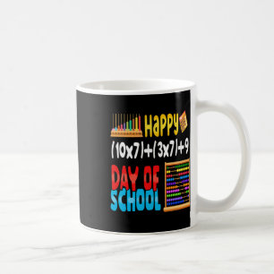 Math Formel 100 Tage Schule für Lehrer Studen Kaffeetasse