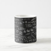 Math-Formel für Blackboard-Chalk Kaffeetasse (Mittel)