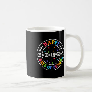 Math Formel glücklich 100 Tage der Schule Funny Ma Kaffeetasse