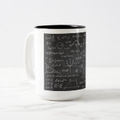 Math Formel Zweifarbige Tasse (Vorderseite Links)
