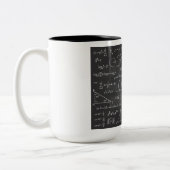 Math Formel Zweifarbige Tasse (Links)
