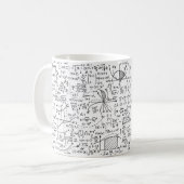 Math Formeln Kaffeetasse (Vorderseite Links)