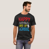 Math Formula 100 Days Of School a 100 Day Formula T-Shirt (Vorne ganz)