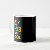 Math Formula 100 Days Of School Funny Math Teacher Kaffeetasse (Vorderseite Links)