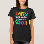Math Formula 100 Days Of School Math Teacher 100t T-Shirt (Vorderseite)