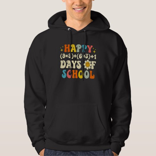 Math Formula 100 Days Of School Math Teacher 100th Hoodie (Vorderseite)