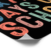 Math Formula 67 Days Of School Funny Math Teacher  Poster (Ecke)