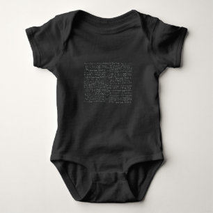 Math Formulas Muster Baby Strampler