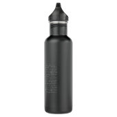 Math Formulas Muster Edelstahlflasche (Rechts)