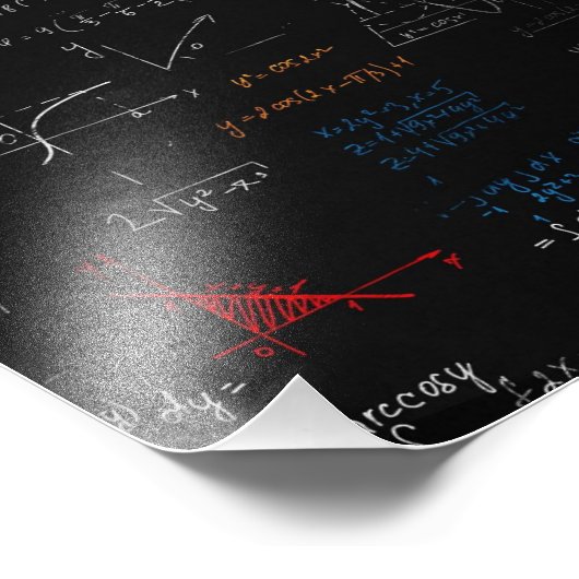 Math Foto Print (Ecke)