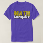 Math Gangster T-Shirt (Design vorne)
