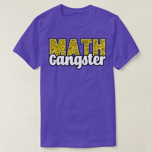 Math Gangster T-Shirt (Design vorne)