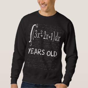 Math Geek 45 Jahre alt 45. Geburtstag Integral Cal Sweatshirt