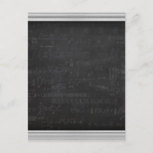 Math Geek Postkarte