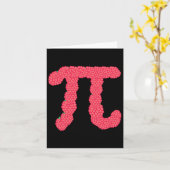 Math Geek Teacher 3,14 Pi Tag Karte (Gelbe Blume)