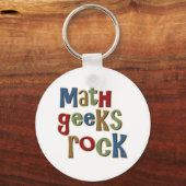 Math Geeks Rock Schlüsselanhänger (Vorderseite)