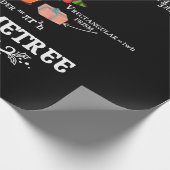 Math Geometry Christmas Tree Geometree Teacher Geschenkpapier (Ecke)