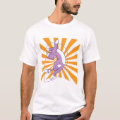Math Geometry Fibonacci Cat T-Shirt (Vorderseite)