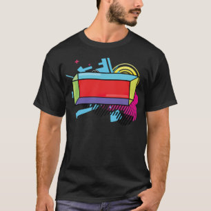 Math Geometry Geometric Cuboid Isometric 2d riders T-Shirt
